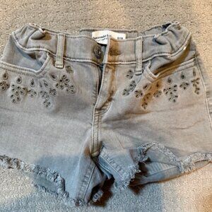 Abercrombie Kids Girls denim shorts size 9/10